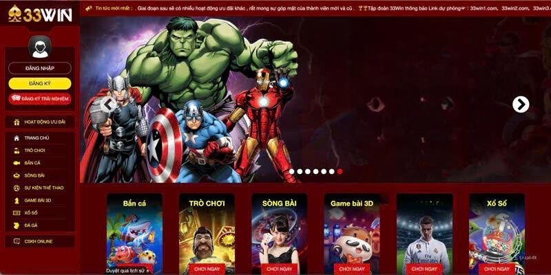 Giới thiệu đến người chơi điểm đến lý tưởng 33Win8